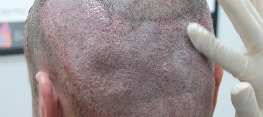 Effets secondaires de la greffe de cheveux