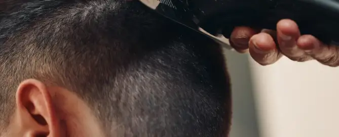 receding hairline buzz cut