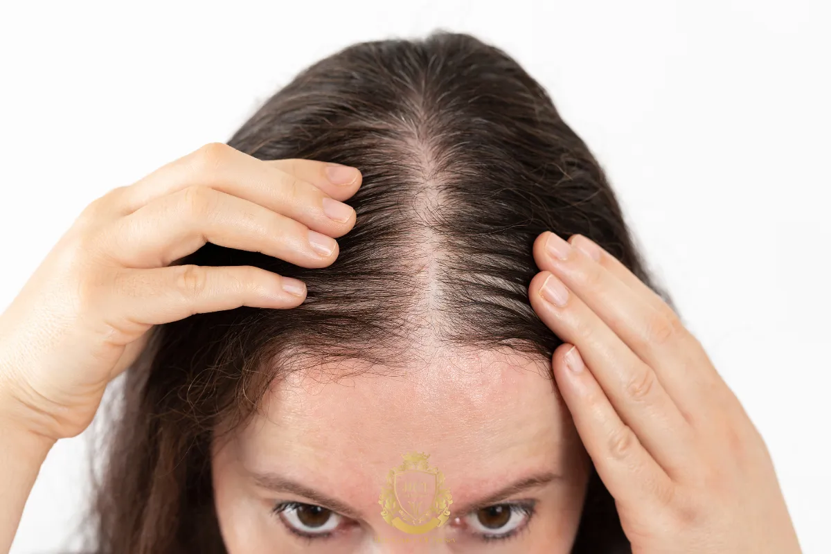 does low progesterone cause hair loss