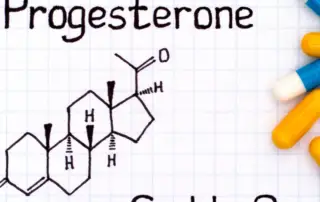 does low progesterone cause hair loss