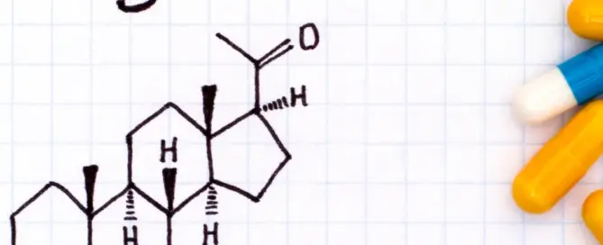 does low progesterone cause hair loss