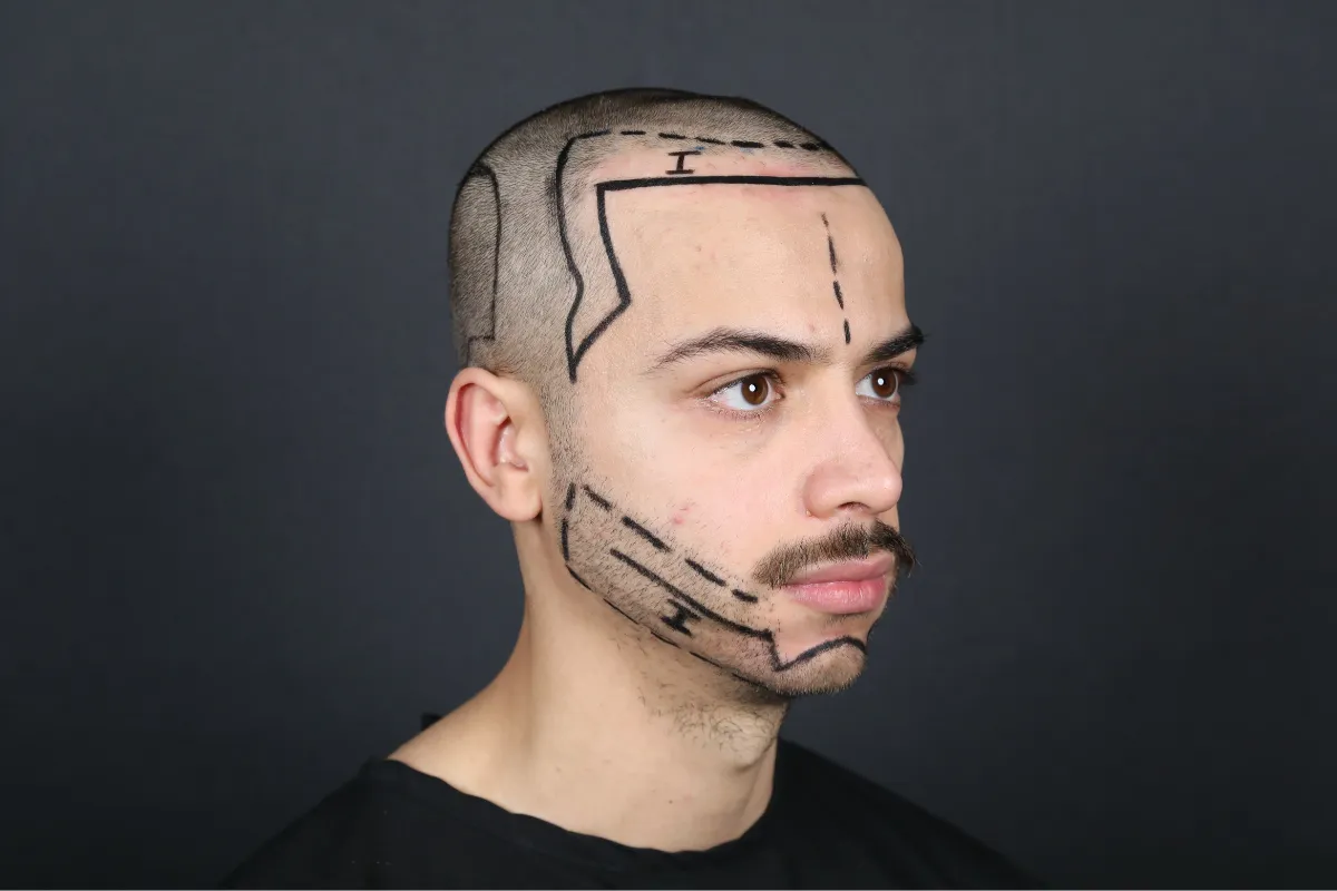 Beard Transplant Design and Planning for Facial Harmony 3