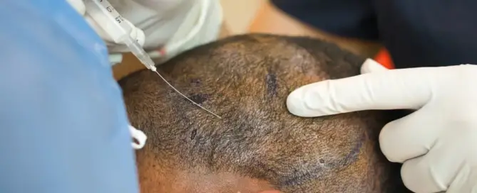 Quel type d'anesthésie est le plus adapté pour une greffe de cheveux ?