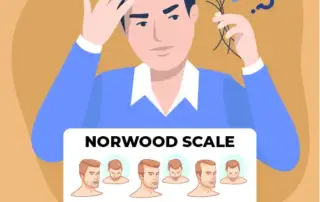 male pattern baldness and norwood scale