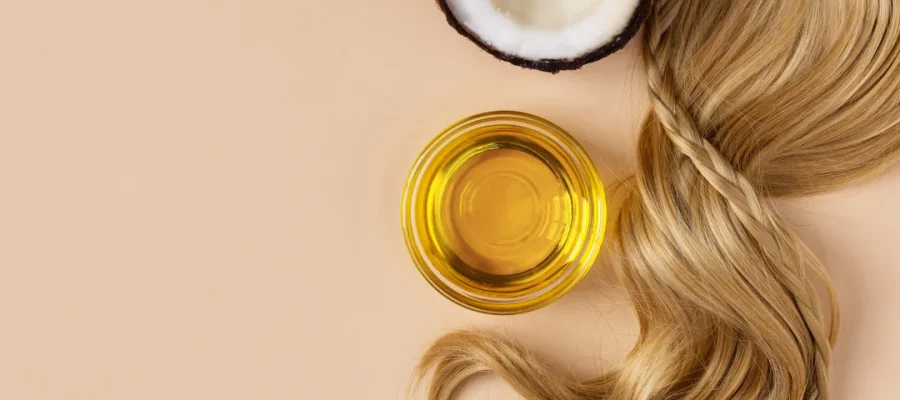 Zelfgemaakte natuurlijke maskers voor beschadigd haar