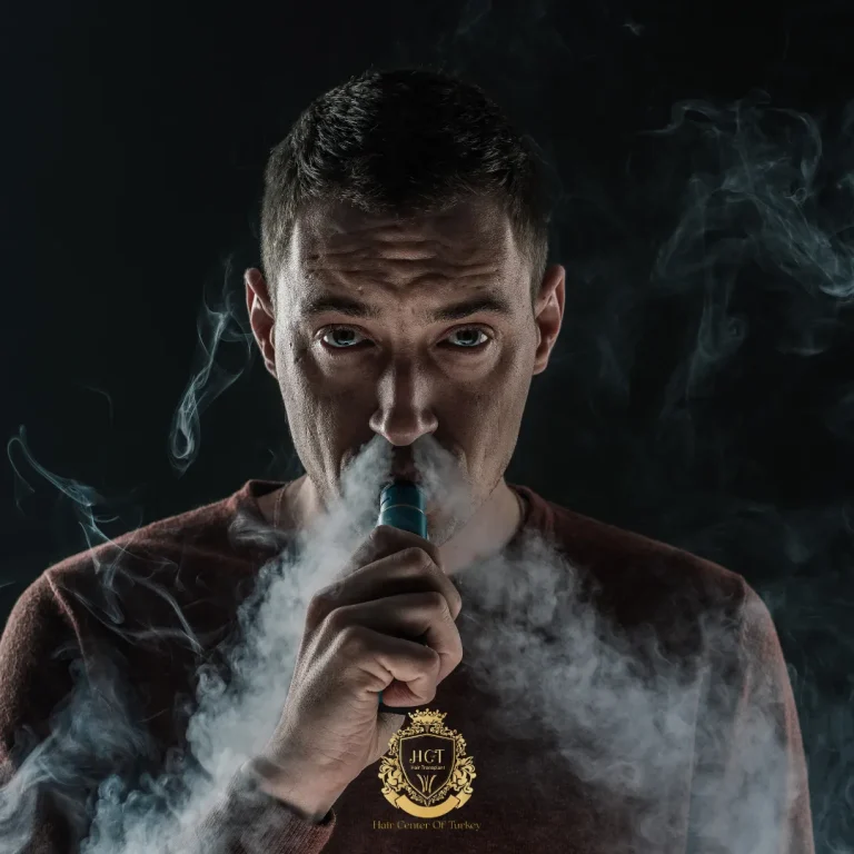 Il vaping causa la caduta dei capelli