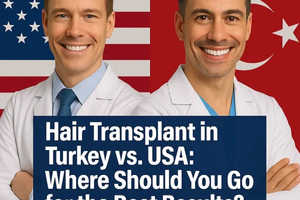 Haartransplantation in der Türkei vs. USA
