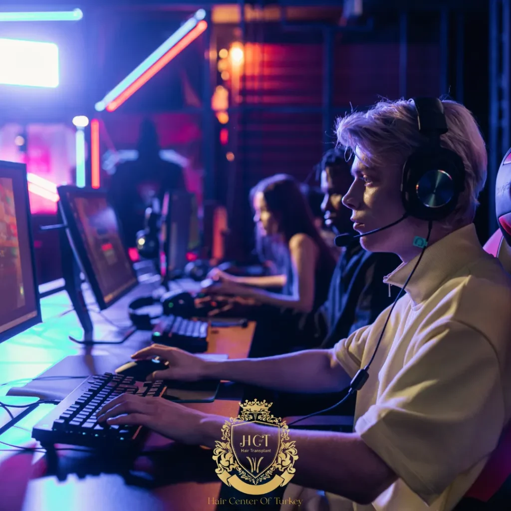 ¿Es común la caída del cabello en las comunidades de videojuegos y deportes electrónicos?