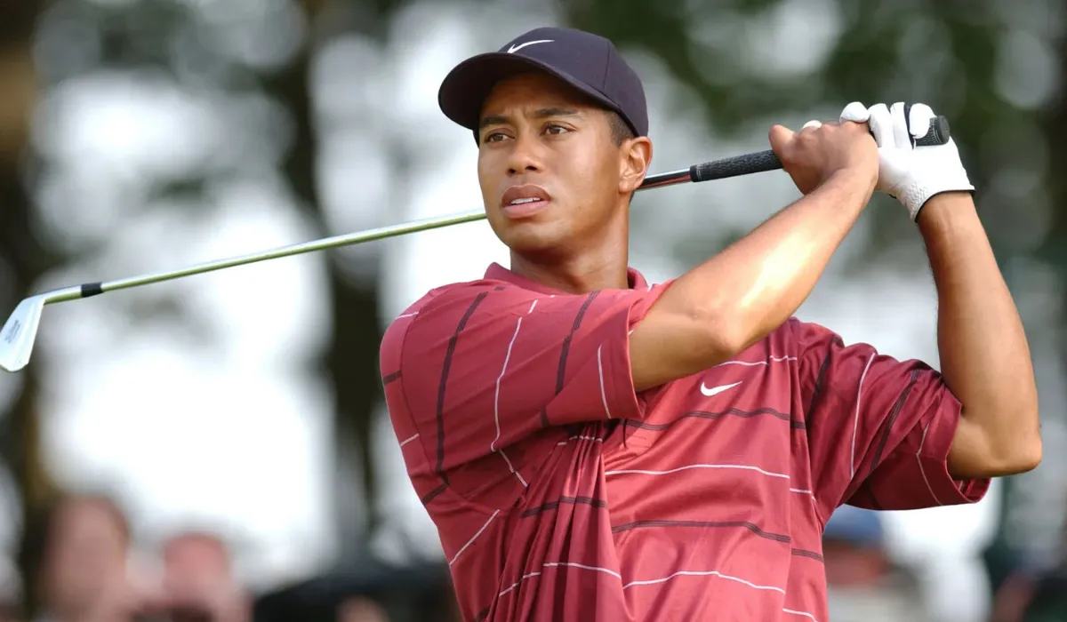 Tiger Woods haartransplantatie 1 Tiger Woods haartransplantatie 1