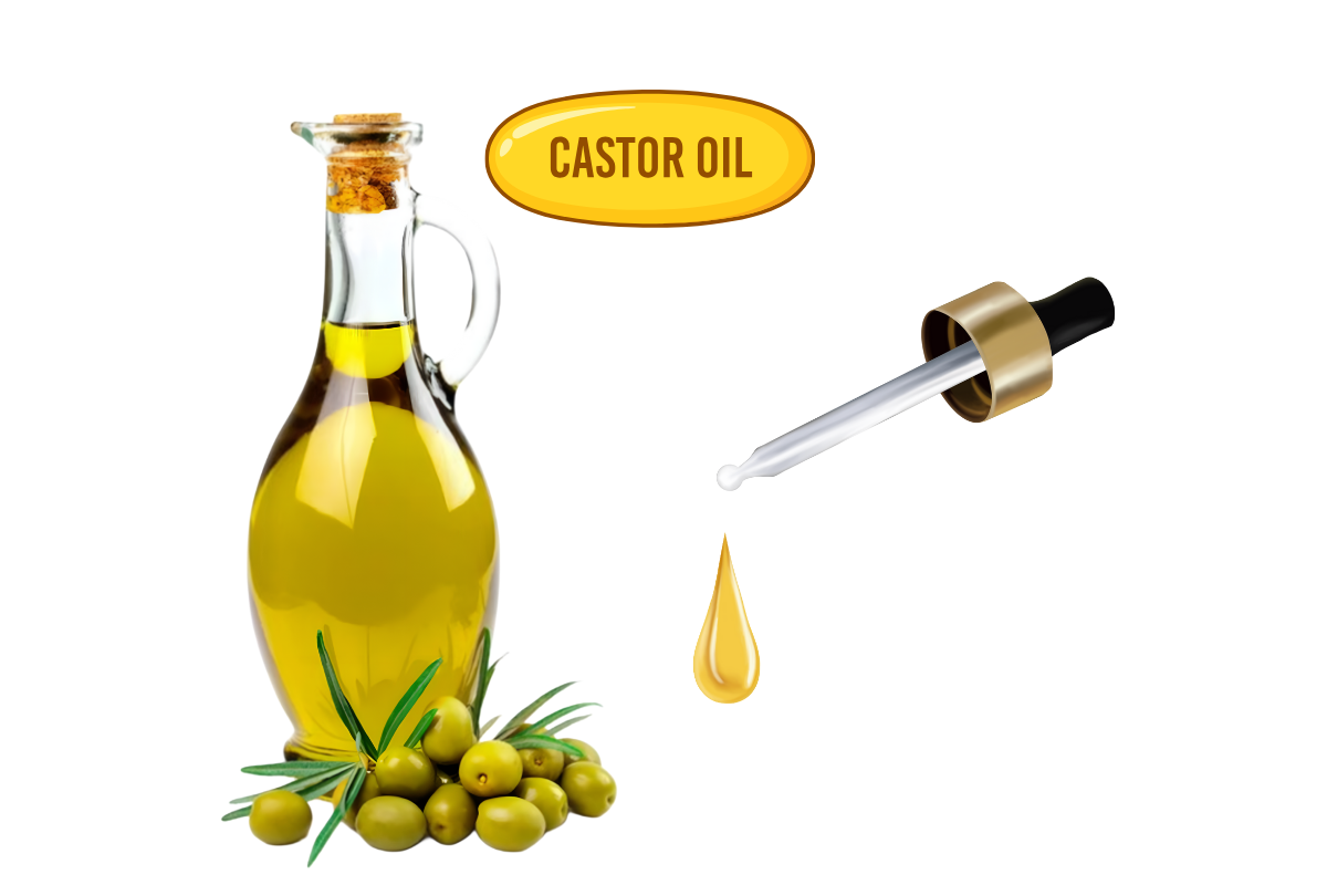 castor oil for hair growth receding hairline