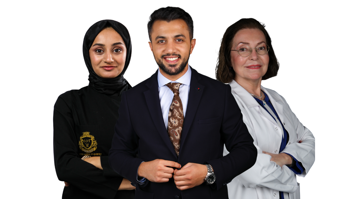 experienced medical team and technology receding hairline