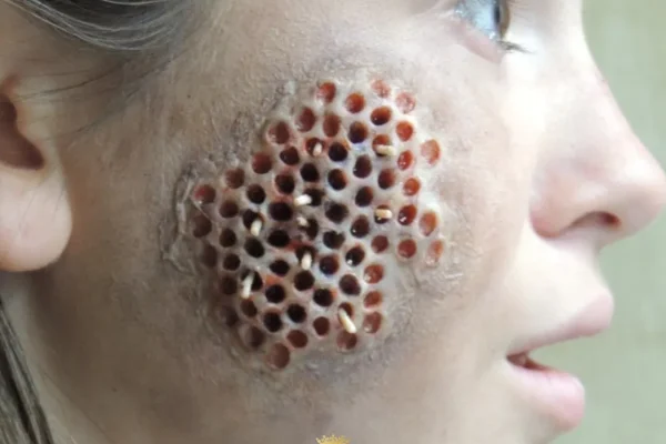 Haartransplantation: Trypophobie