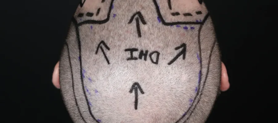 vertex hill area hair transplant