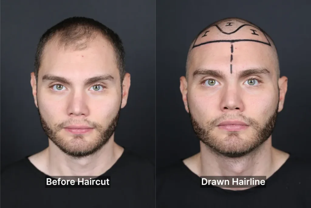 Après la Greffe de Cheveux