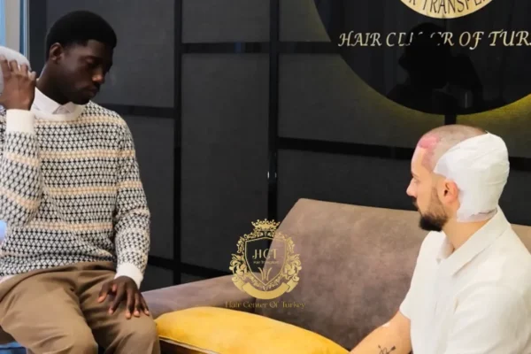 Nach der Haartransplantation