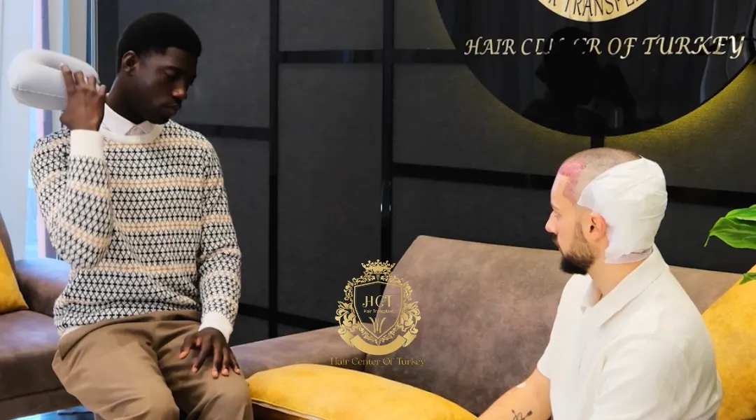 Después del proceso de trasplante capilar