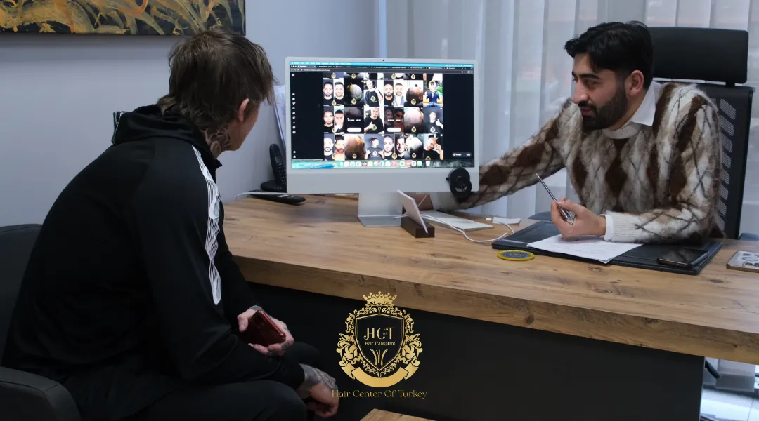 Antes del trasplante capilar