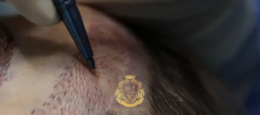 Saffier FUE-haartransplantatie