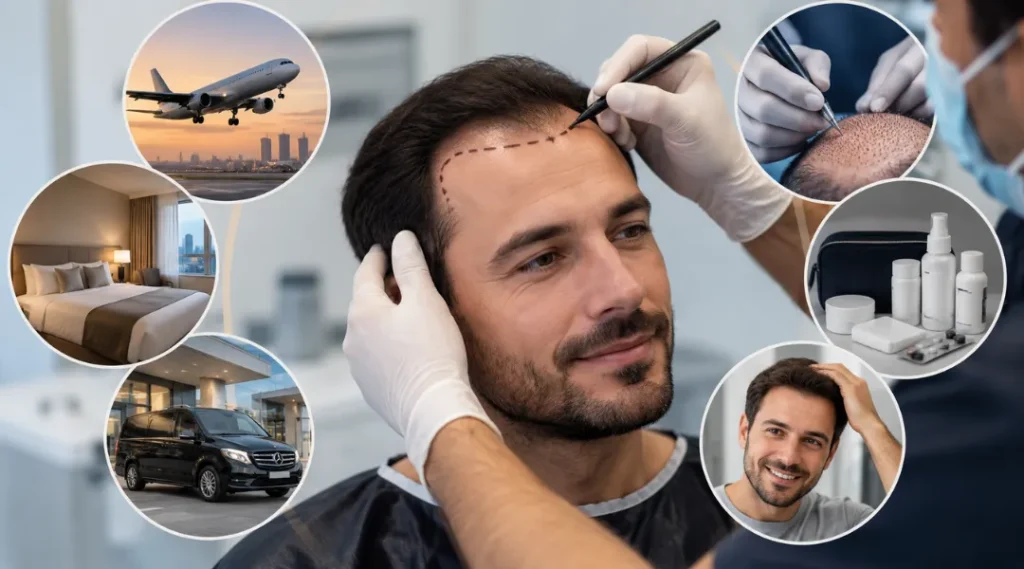 What Is Included In All-Inclusive Hair Transplant Packages
